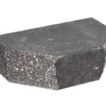 Кирпич BARRUM Мокрый асфальт Фасонный Одинарный 230х100х65