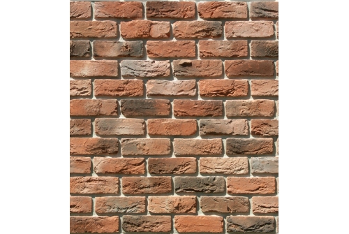 Рядовая плитка White Hills Бремен брик 306-50 с расшивкой 1