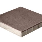 Тротуарная плитка 6К7 500x500x70 Стандарт Коричневый