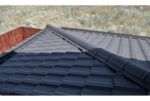 Металлочерепица "Квинта плюс3D" ("Kvinta plus3D") 0,5 Rooftop Бархат RAL 9005 черный — изображение 2