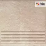 Клинкерная ступень плоская Paradyz Scandiano Beige 300x300x11 мм