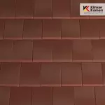 Керамическая черепица La Escandella Planum TIBUK Burgundy 440×280 мм