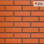 Клинкерная фасадная плитка Roben WESTERWALD Rot Glatt DF 240x52x14 мм