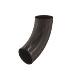 Колено сливное Aquasystem D90 мм, GreenCoat Pural BT, RR 32 (коричневый)