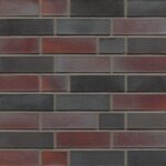Клинкерный кирпич MUHR NF 25 Violettschwarz glatt, NF 240x115x71 мм