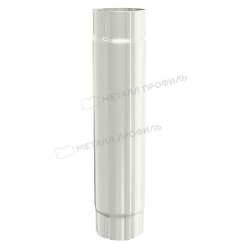 Труба соединительная МЕТАЛЛ ПРОФИЛЬ  PUR D100х1000 Ral 9010
