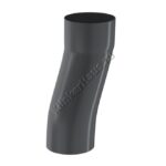 S-обвод Aquasystem D100 мм, GreenCoat Pural BT, RR 23 (серый)