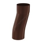 S-обвод Aquasystem D90 мм, GreenCoat Pural BT, RAL 8017 (коричневый)