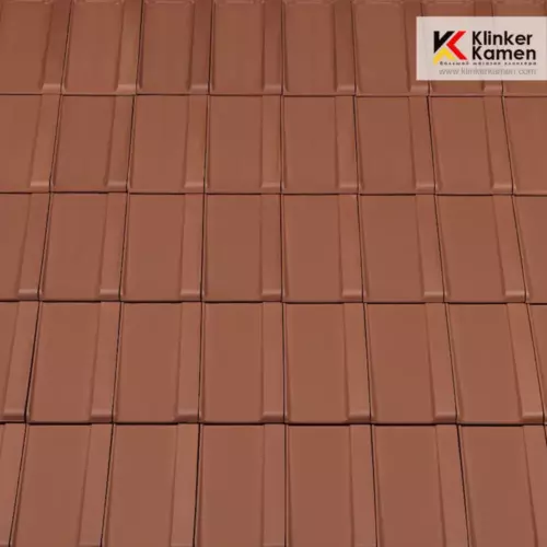 Керамическая черепица La Escandella Vienna TVRK Red 258×465 мм