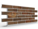 Термопанели на пенополистероле с клинкером BestPoint Retro Brick Cardamon — изображение 2