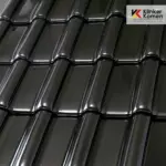 Керамическая черепица Roben FLANDERNplus Schwarz 456×299 мм