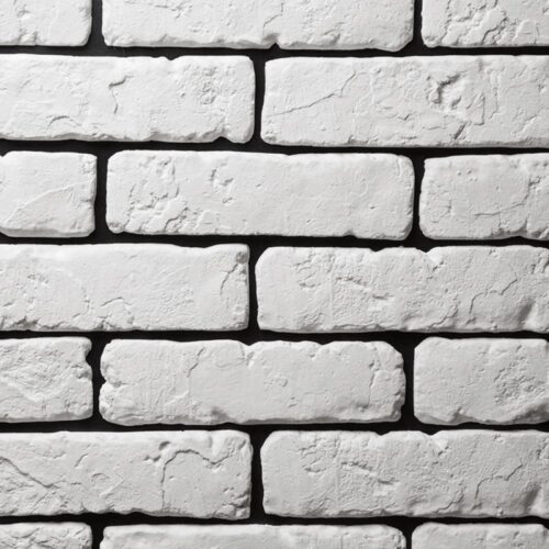 Гипсовая плитка под кирпич Air Stone Венеция А15, белая
