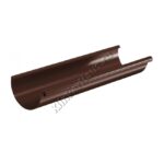 Желоб водосточный 3м Aquasystem D150 мм, GreenCoat Pural BT matt, RAL 8017 (коричневый)