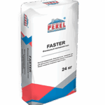 Финишный наливной пол Perel FASTER, 24 кг